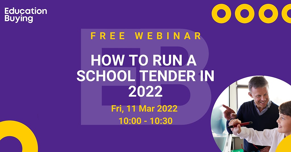 How to run a school tender in 2022